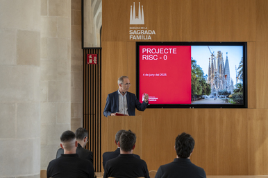 La Sagrada Família atorga els guardons del Projecte Risc 0