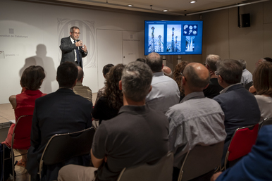 Jordi Faulí, arquitecte director, va oferir una conferència sobre el llegat de Gaudí i la Sagrada Família