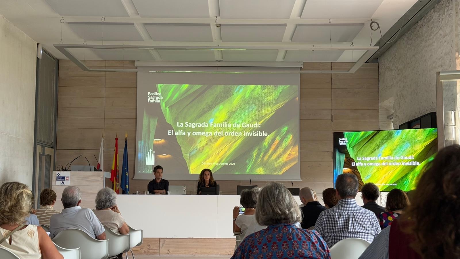 La Sagrada Família participa en unes ponències d’un curs de formació sobre Antoni Gaudí a Comillas